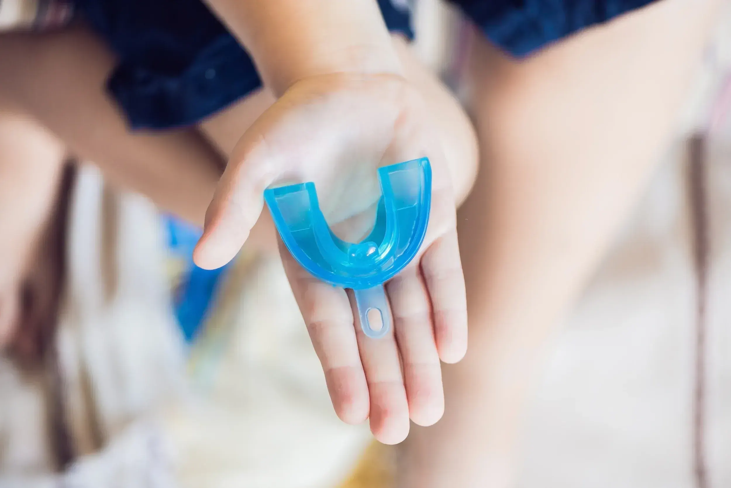 Child being assessed for tongue-tie and airway development at Smile Brookline Brookline MA